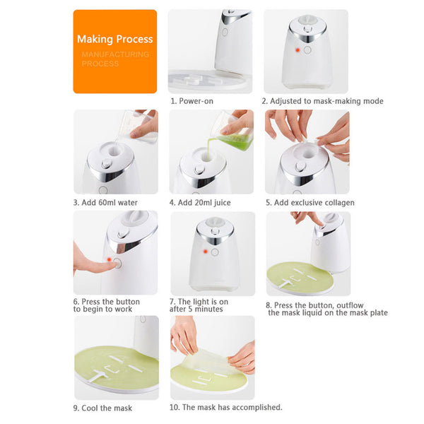 DIY face mask machine maker face skincare